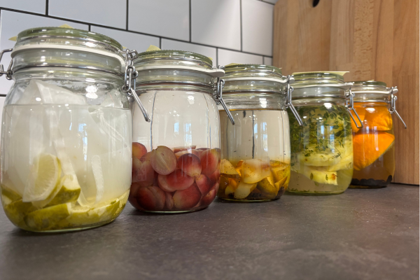 Office made snaps for the christmas lunch