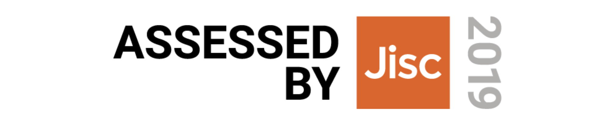 Assessed by Jisc logo, 2019