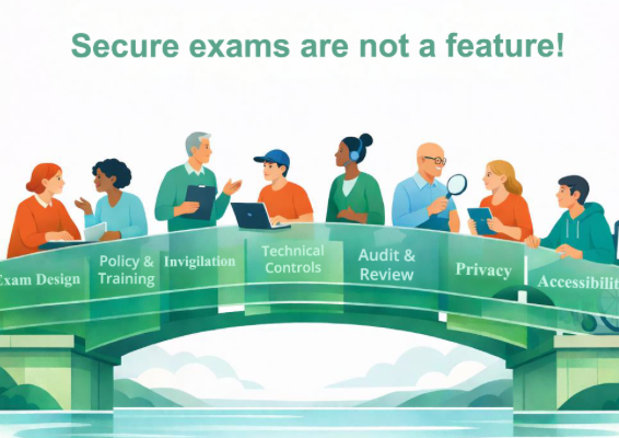 Secure exams are not a feature