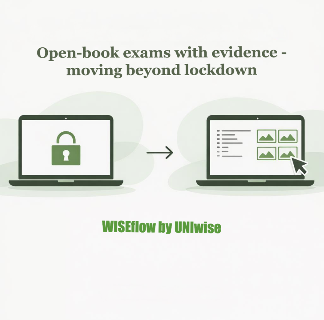 Open-book exams with evidence - moving beyond lockdown