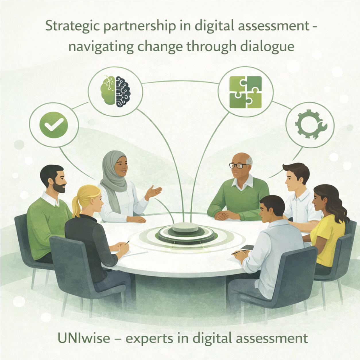 Strategic partnership in digital assessment - navigating change through ...