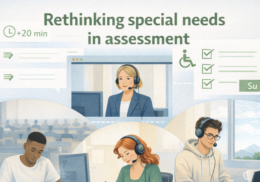 Rethinking special arrangements in higher education assessment