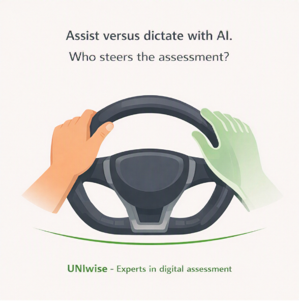 Assist, don't dictate: where AI belongs in assessment - and where it doesn't